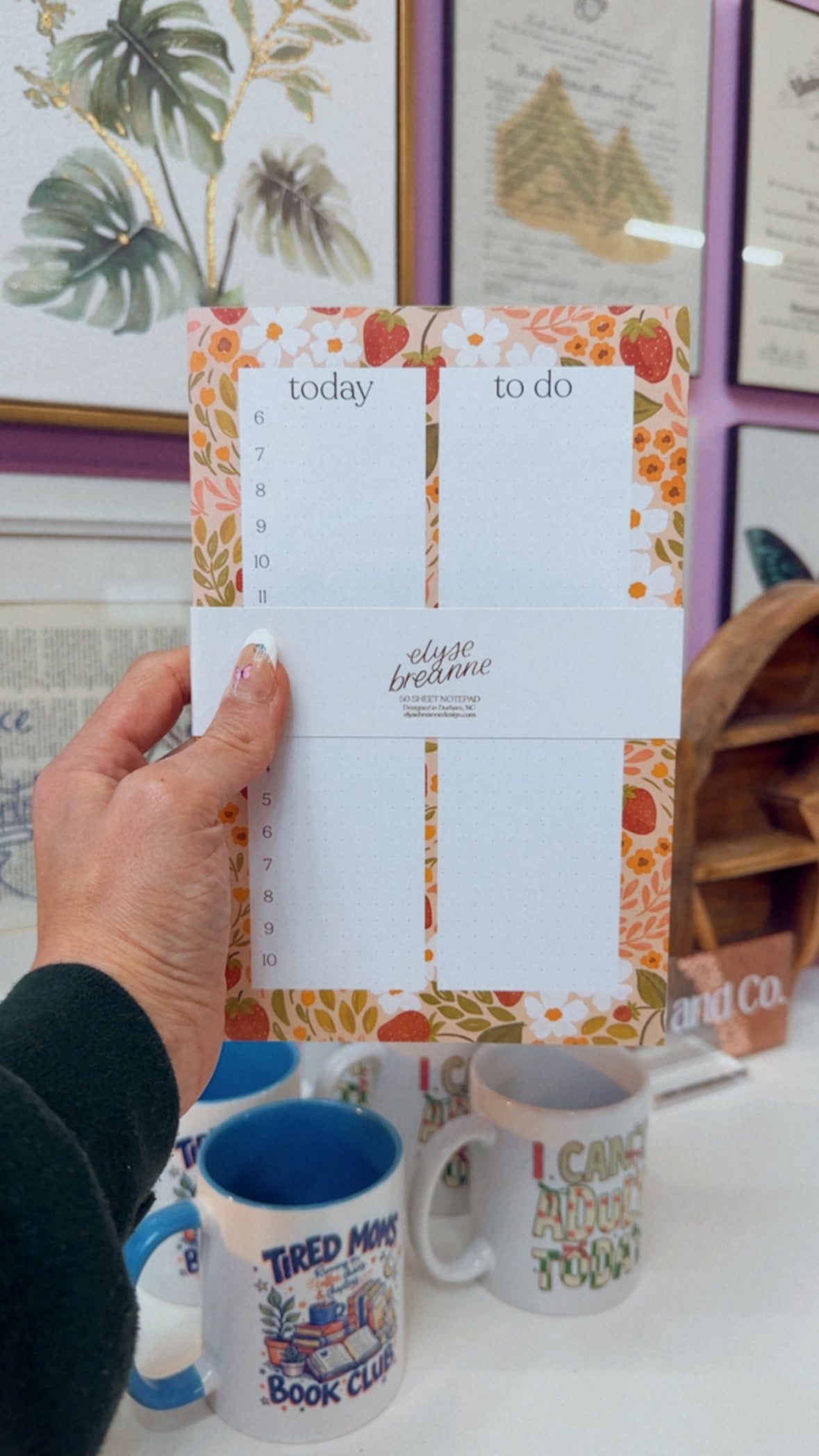 Strawberry Fields Daily Planner