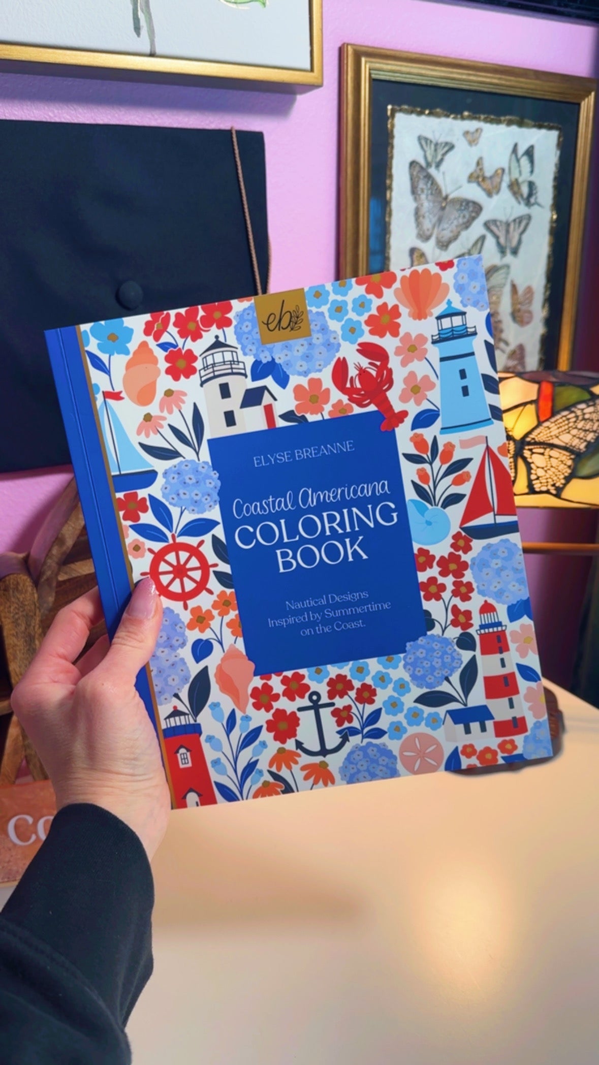 Coastal Americana Coloring Book