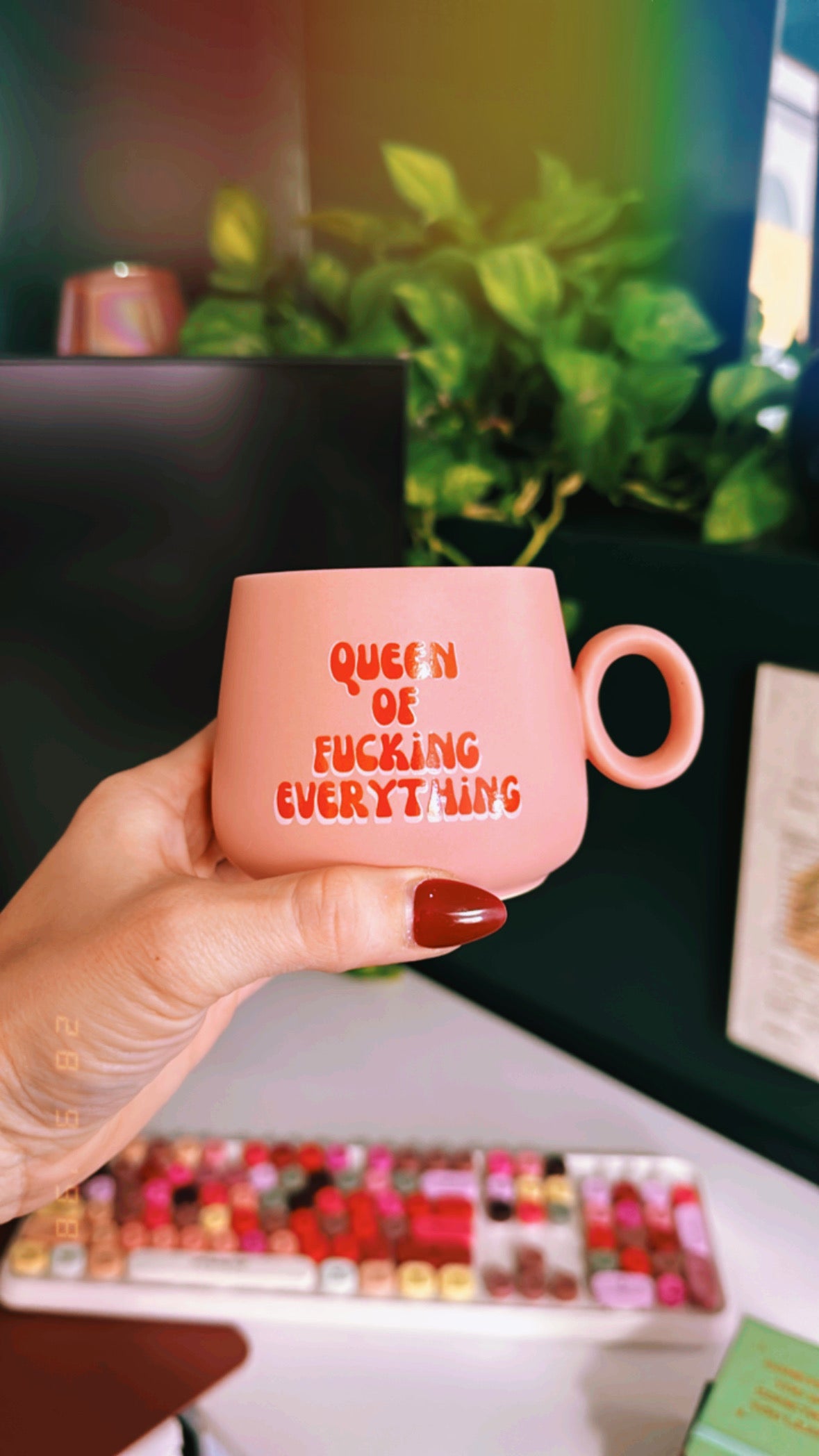 Queen of Everything Cappuccino Mug 10 oz