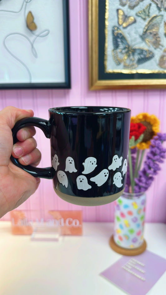 Ghosties Stoneware Coffee Mug (14oz)