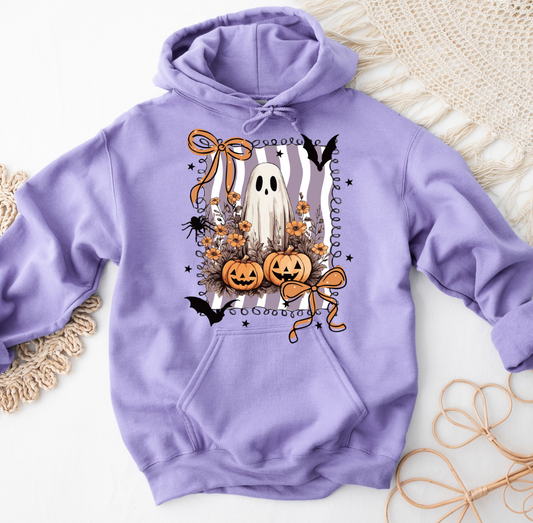Coquette Ghost Hoodie (Lavender)