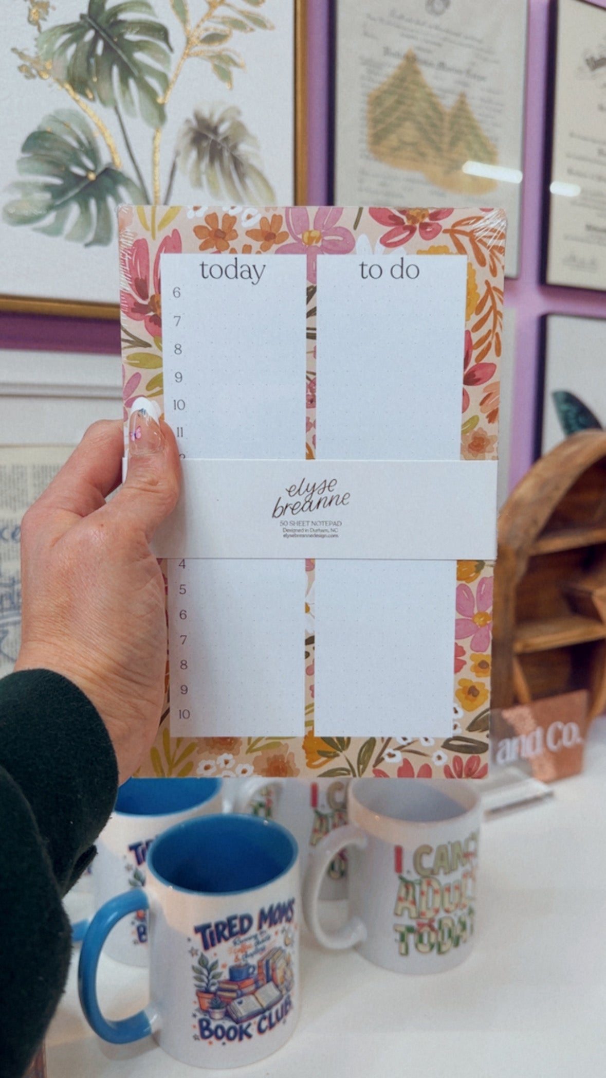 Primrose Petals Daily Planner