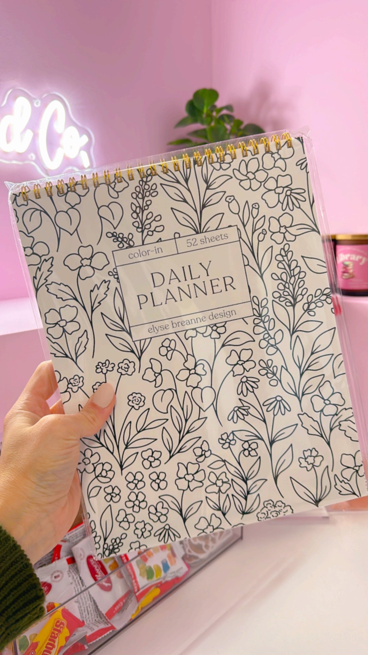 Coloring Daily Planner