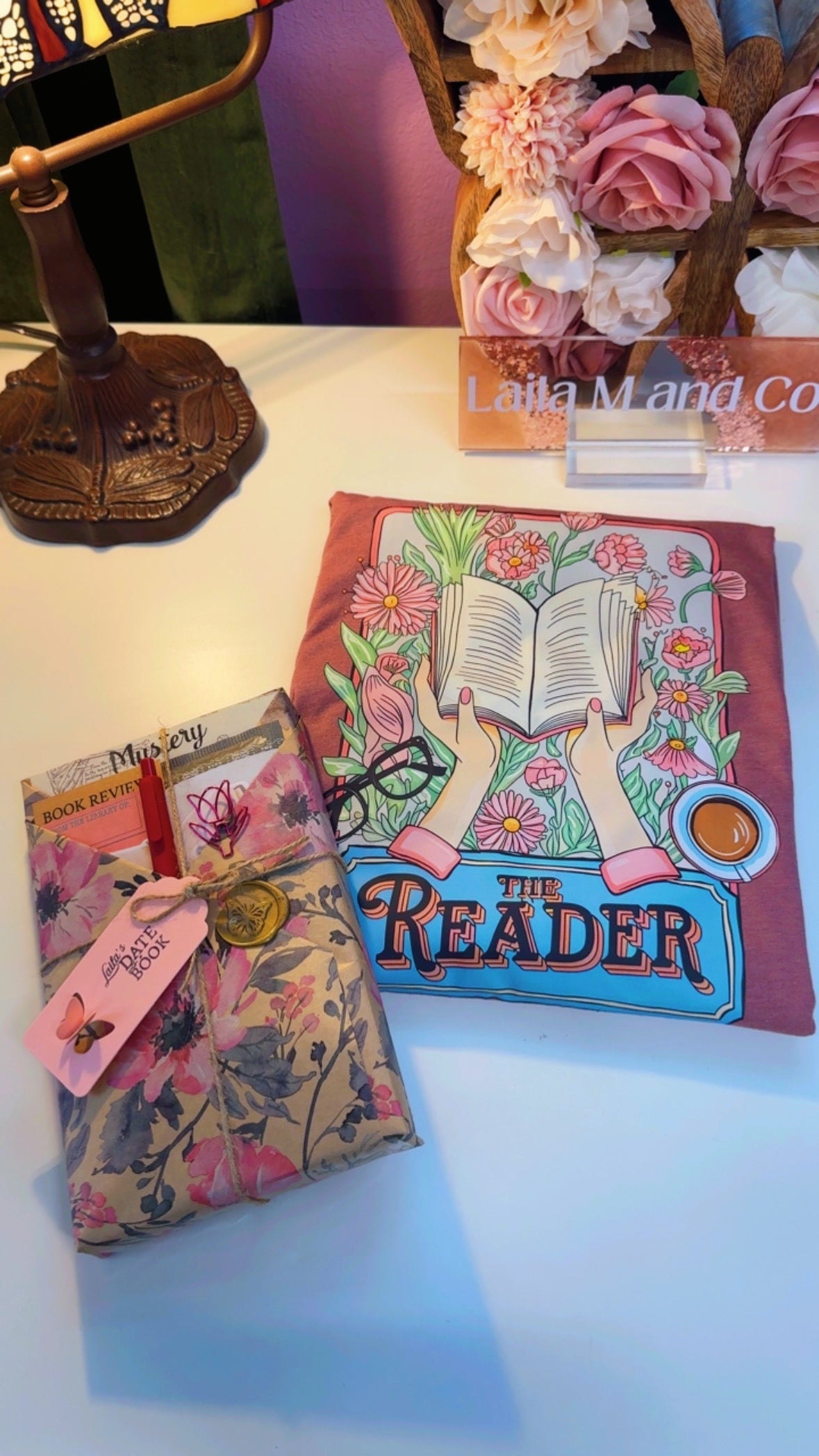 *New* The Reader T-shirt + Book