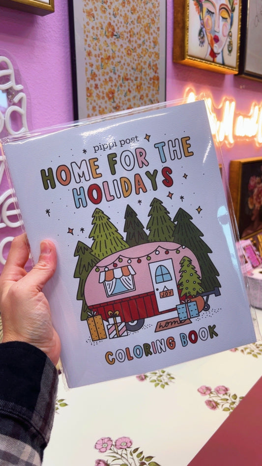 Home for the Holidays Coloring Book