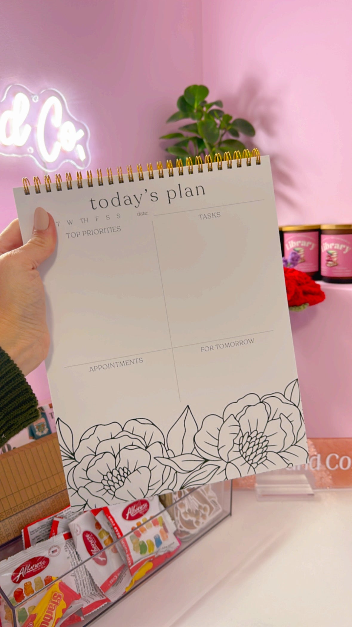 Coloring Daily Planner