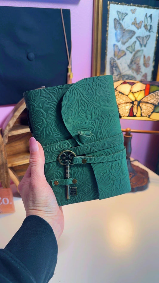 Vintage Buff Hide Leather Journal