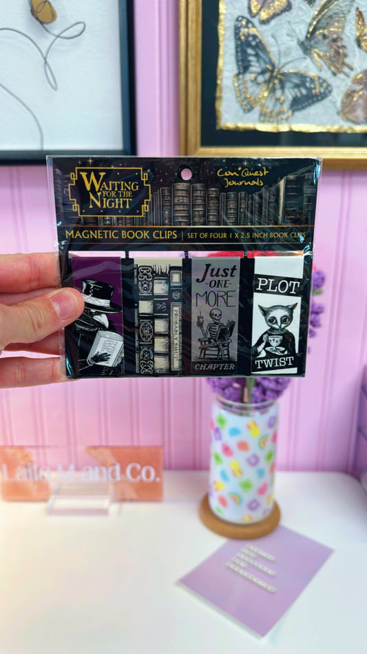 Waiting for the Night Magnetic Bookmarks