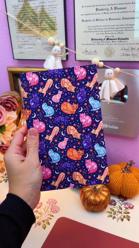 Celestial Cat Layflat Journal