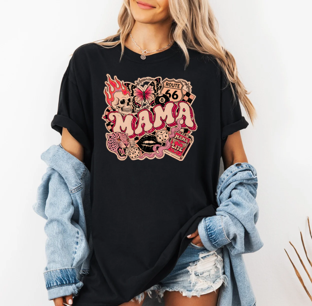 Mama T-shirt (Black)