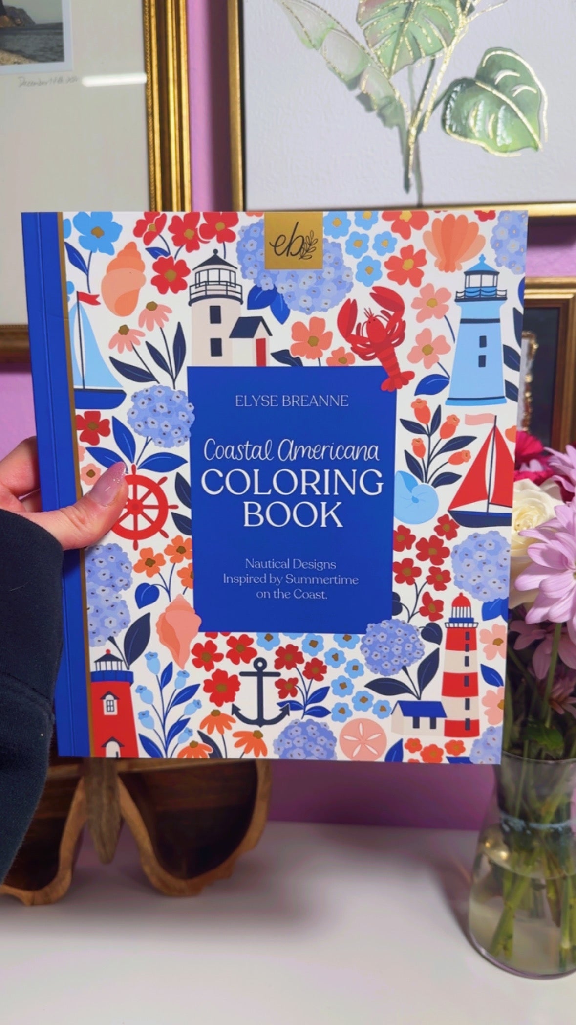 Coastal Americana Coloring Book