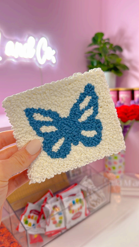 Butterfly Handmade Coaster