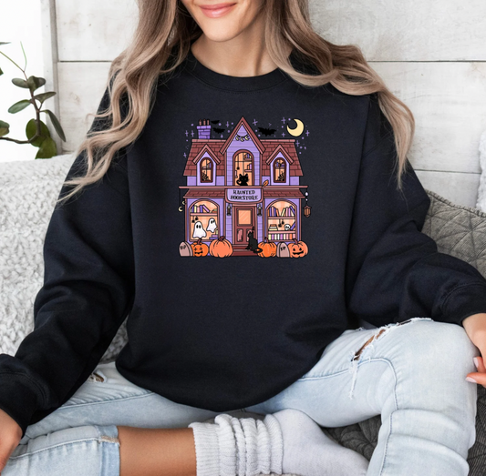 Spooky Bookstore Crewneck (black)