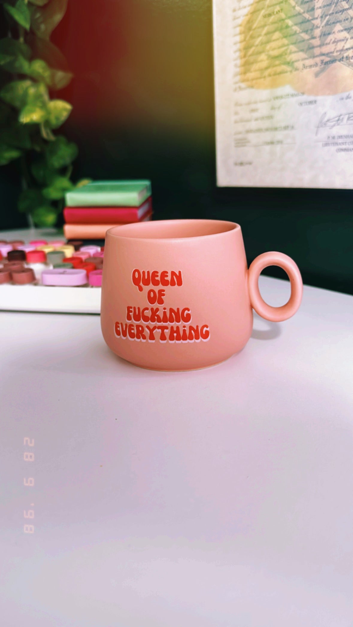 Queen of Everything Cappuccino Mug 10 oz