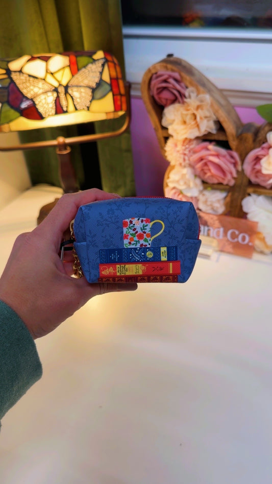 Fully Booked Key Chain Pouch