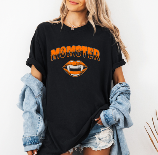 MOMster T-shirt (Black)