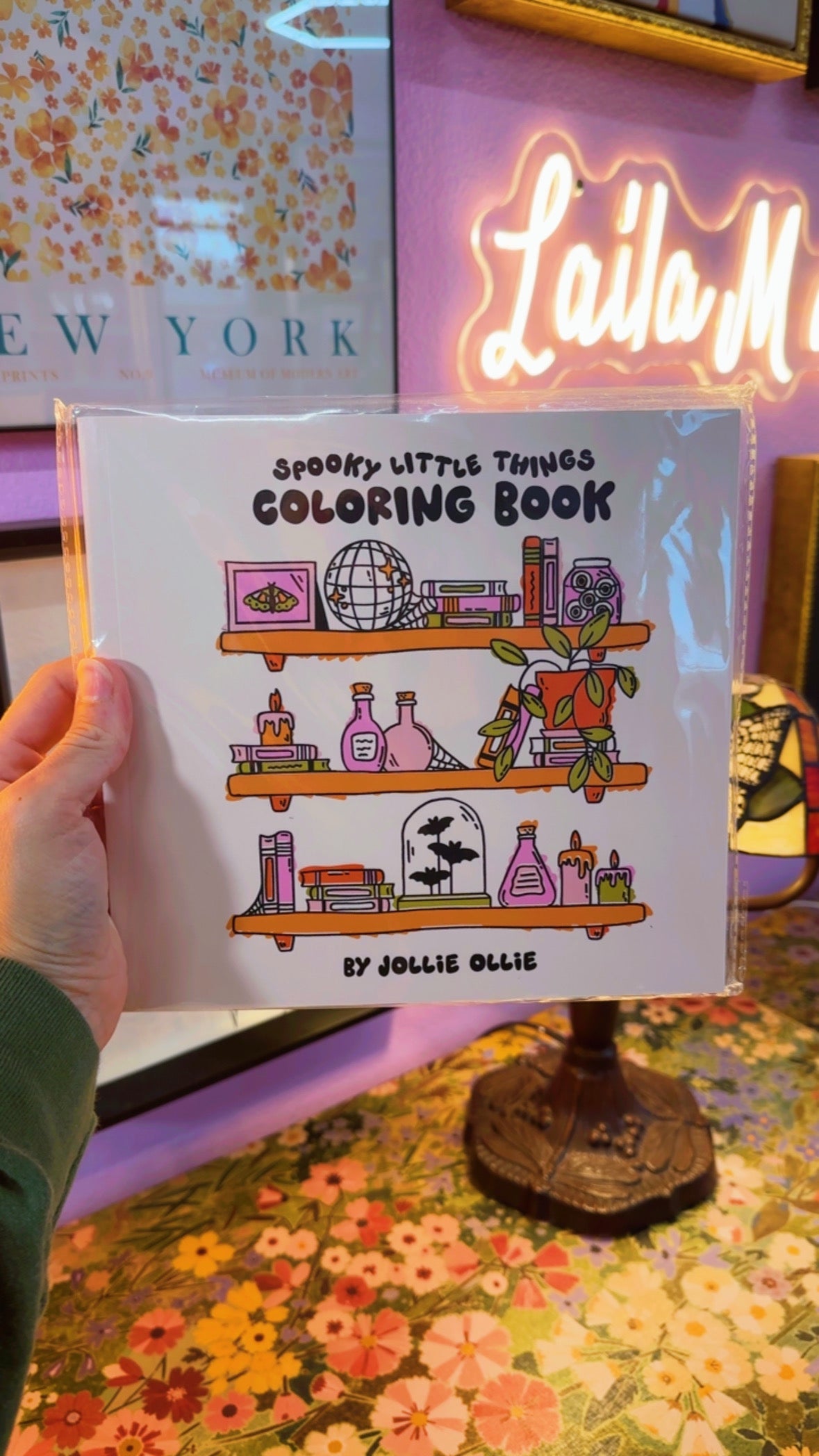 Spooky Little Things Coloring Book