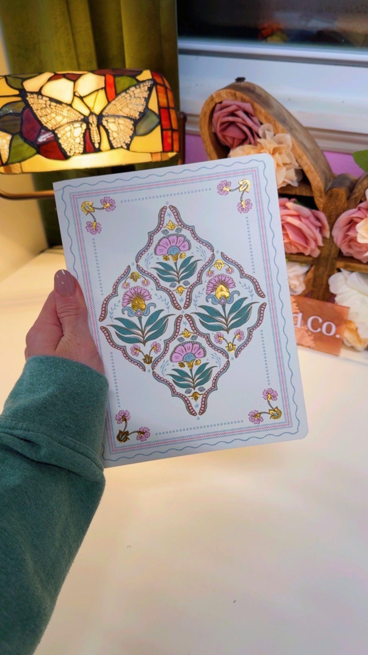Floral Tapestry Journal