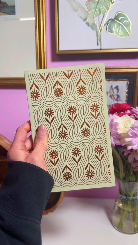 Daisy Layflat Notebook