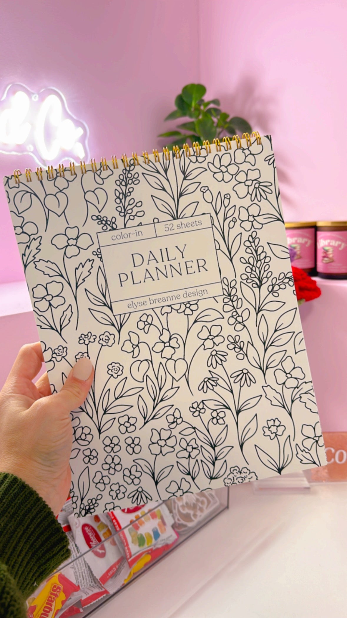 Coloring Daily Planner