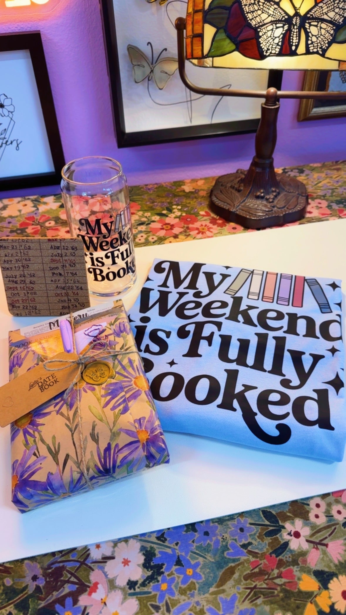 *New* Weekend is Fully Booked Bookish Bundle (T-shirt!)