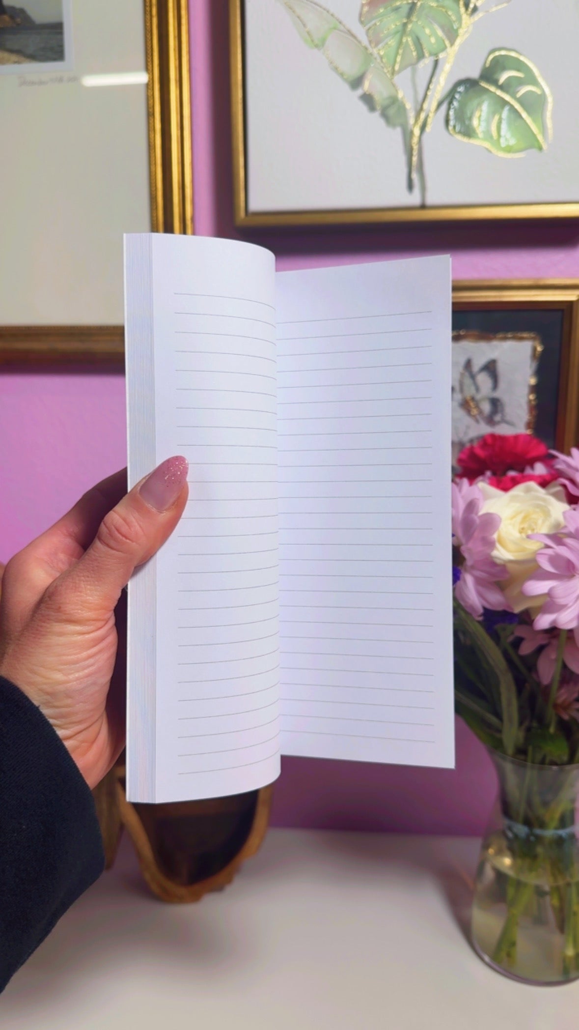 Daisy Layflat Notebook