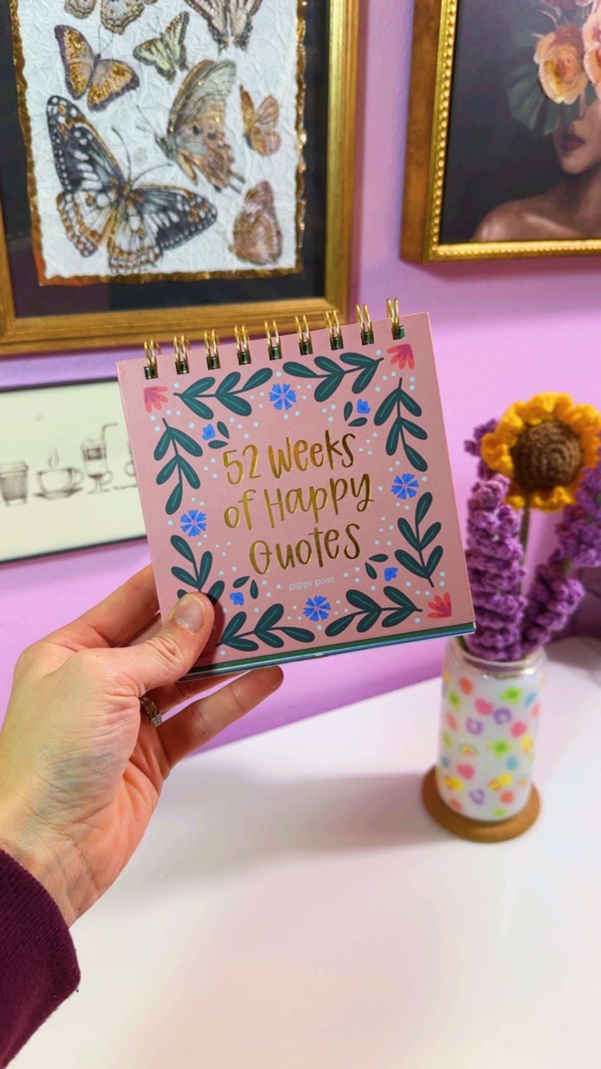 52 Weeks of Happy Quotes Flip Book