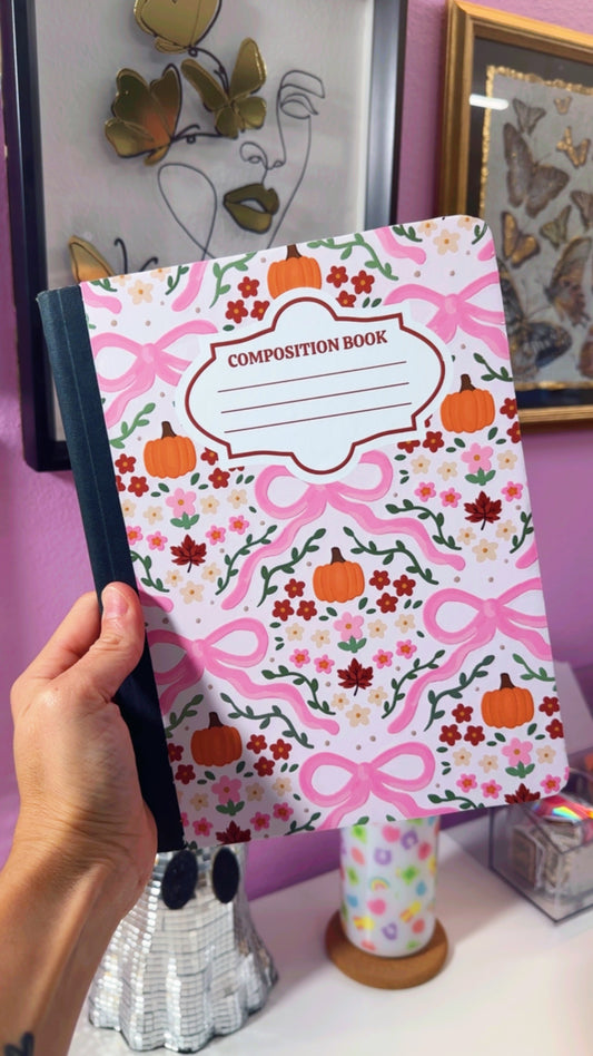 Fall Pumpkins Notebook