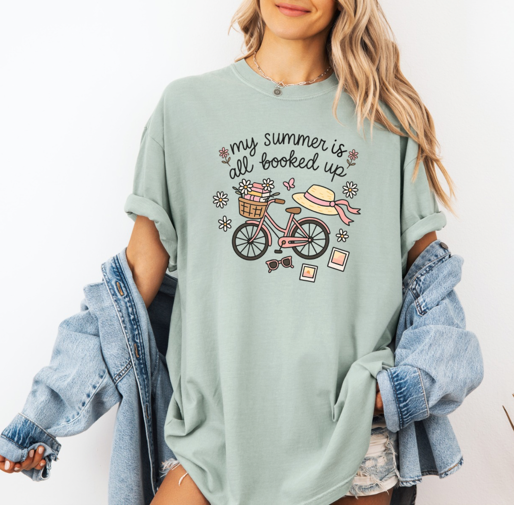 My Summer is all Booked T-shirt (Bay)