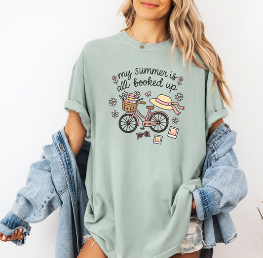 My Summer is all Booked T-shirt (Bay)