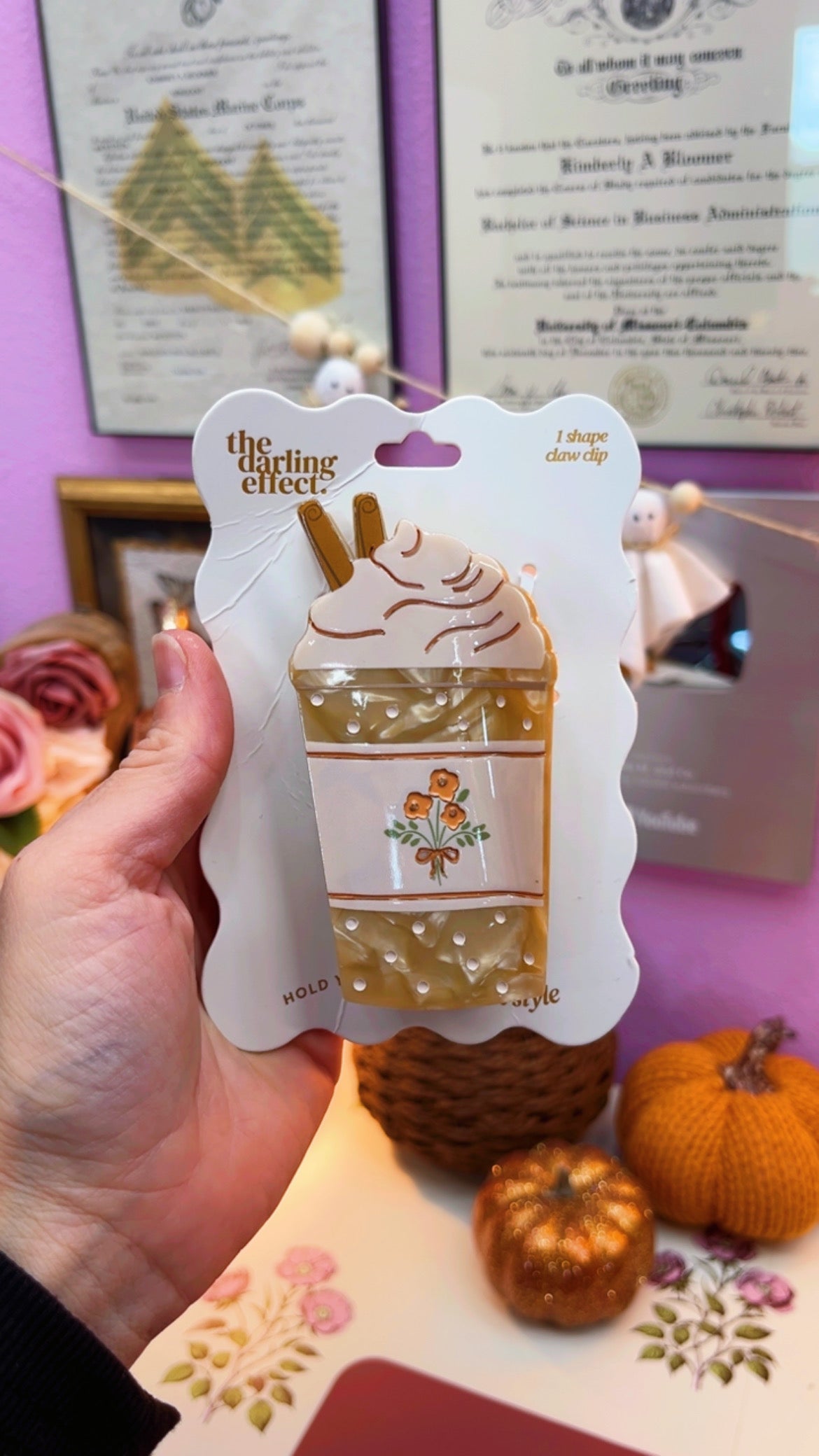 Coffee Claw Clip (Copy)