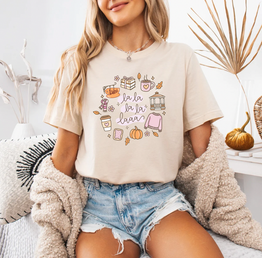 Fall Faves T-shirt (Ivory)