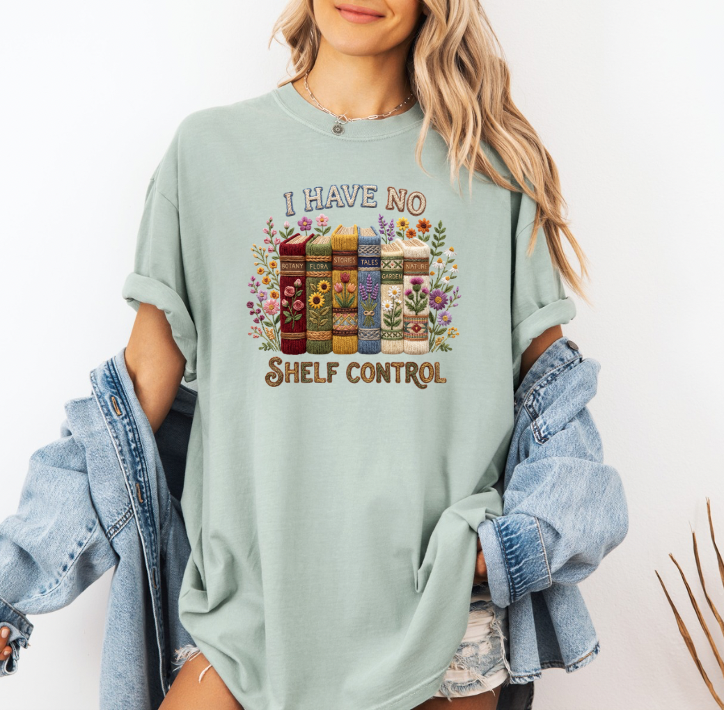 No Shelf Control T-shirt (Bay)