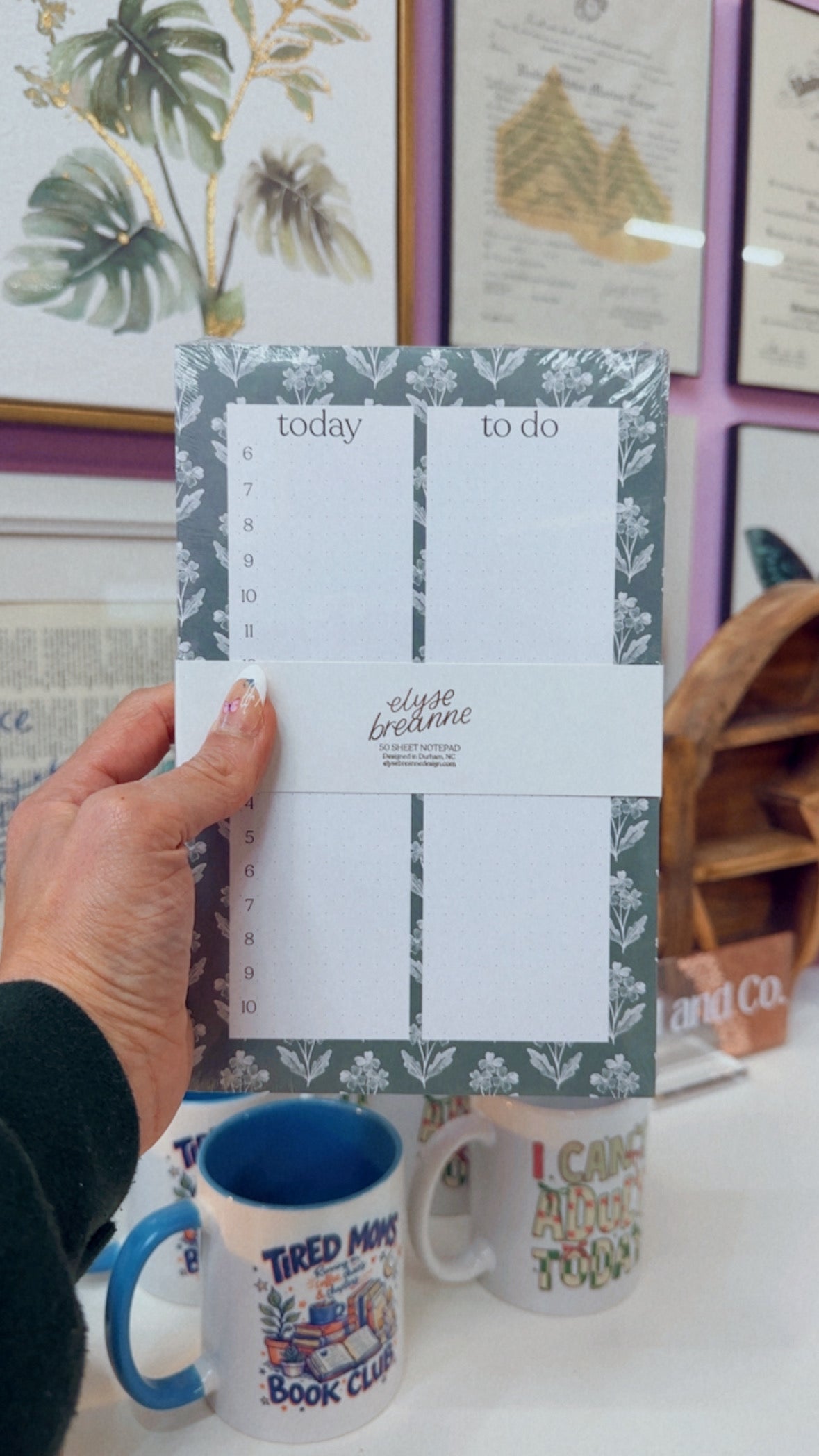 Forget Me Nots Daily Planner