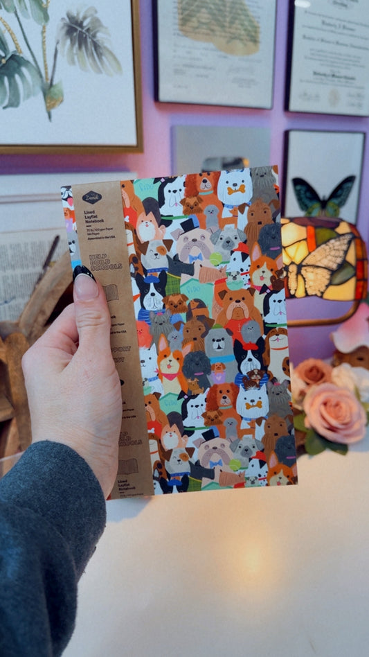 Dog Love Layflat Notebook