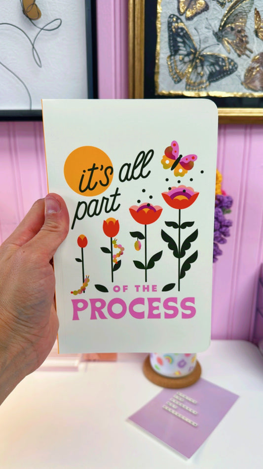 Part of the Process Journal Notebook
