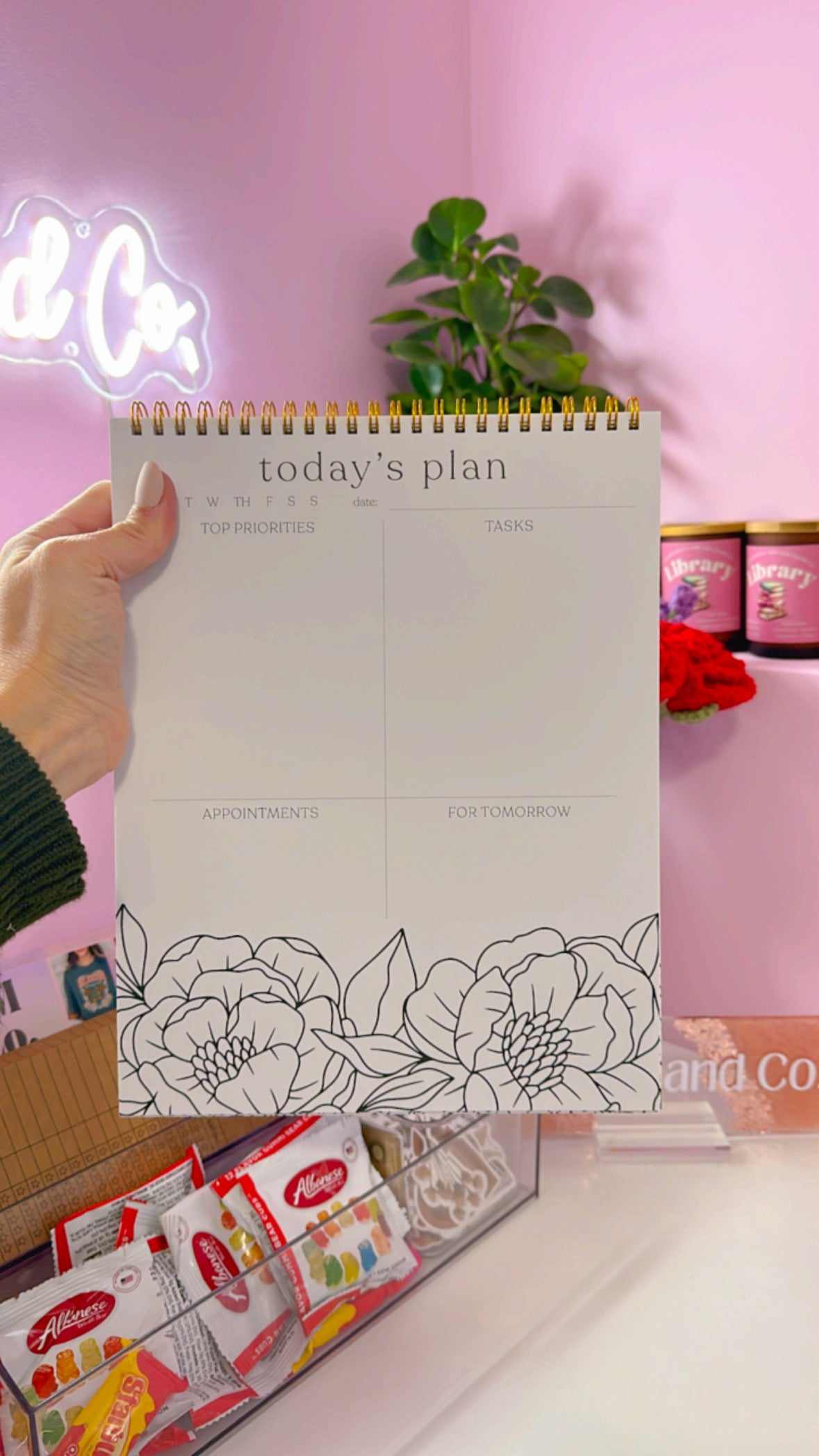 Coloring Daily Planner