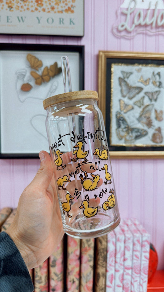 Duckies!! 20 oz Glass