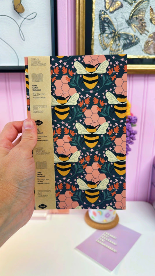 Honeycomb Bee Journal Notebook