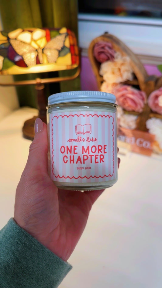 One More Chapter Candle