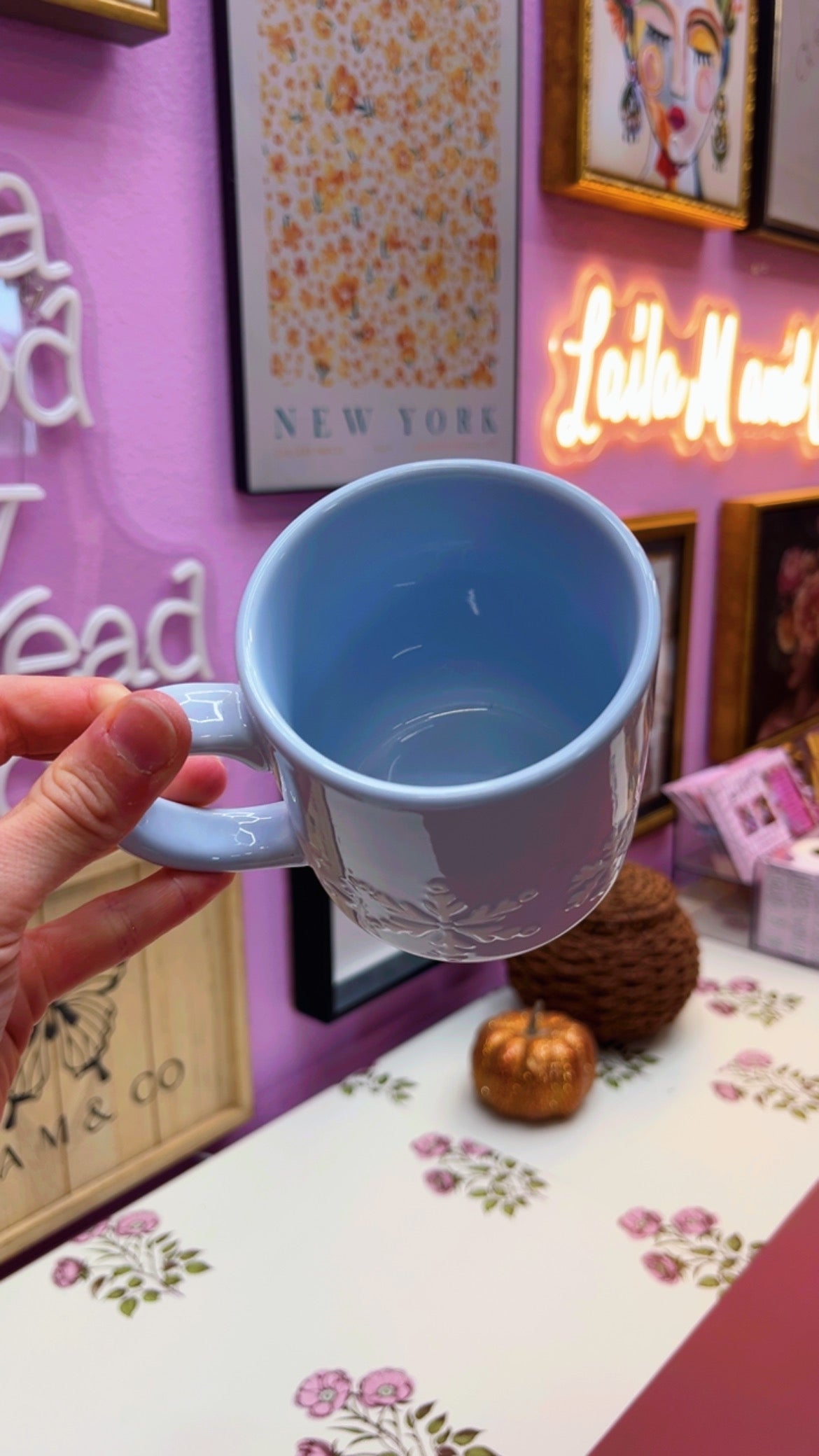 Snowflake Coffee Mug (14 oz)