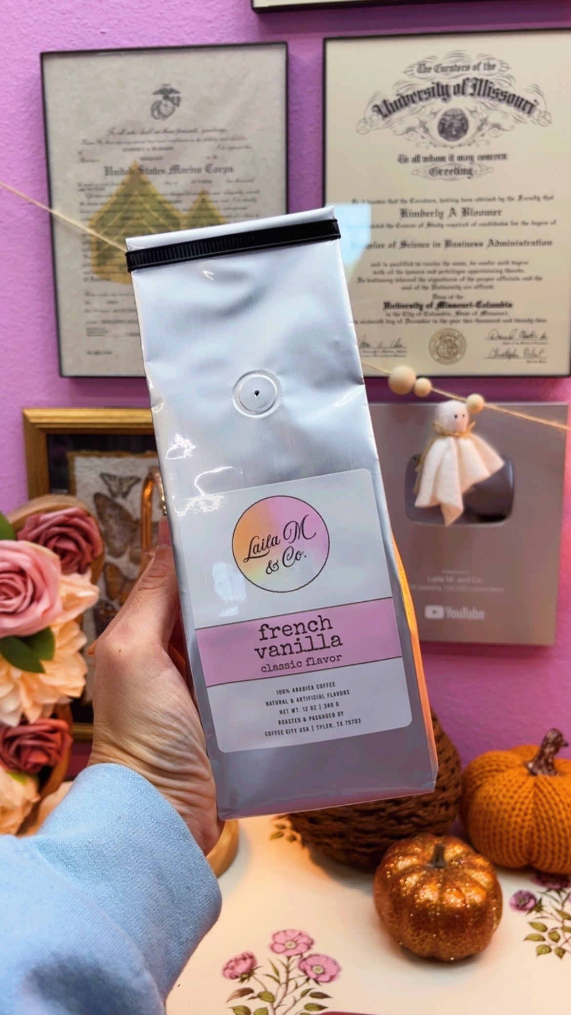 French Vanilla — Laila M & Co. Coffee | 12 oz