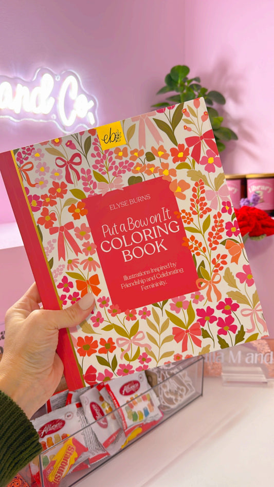 Put a Bow on It Coloring Book