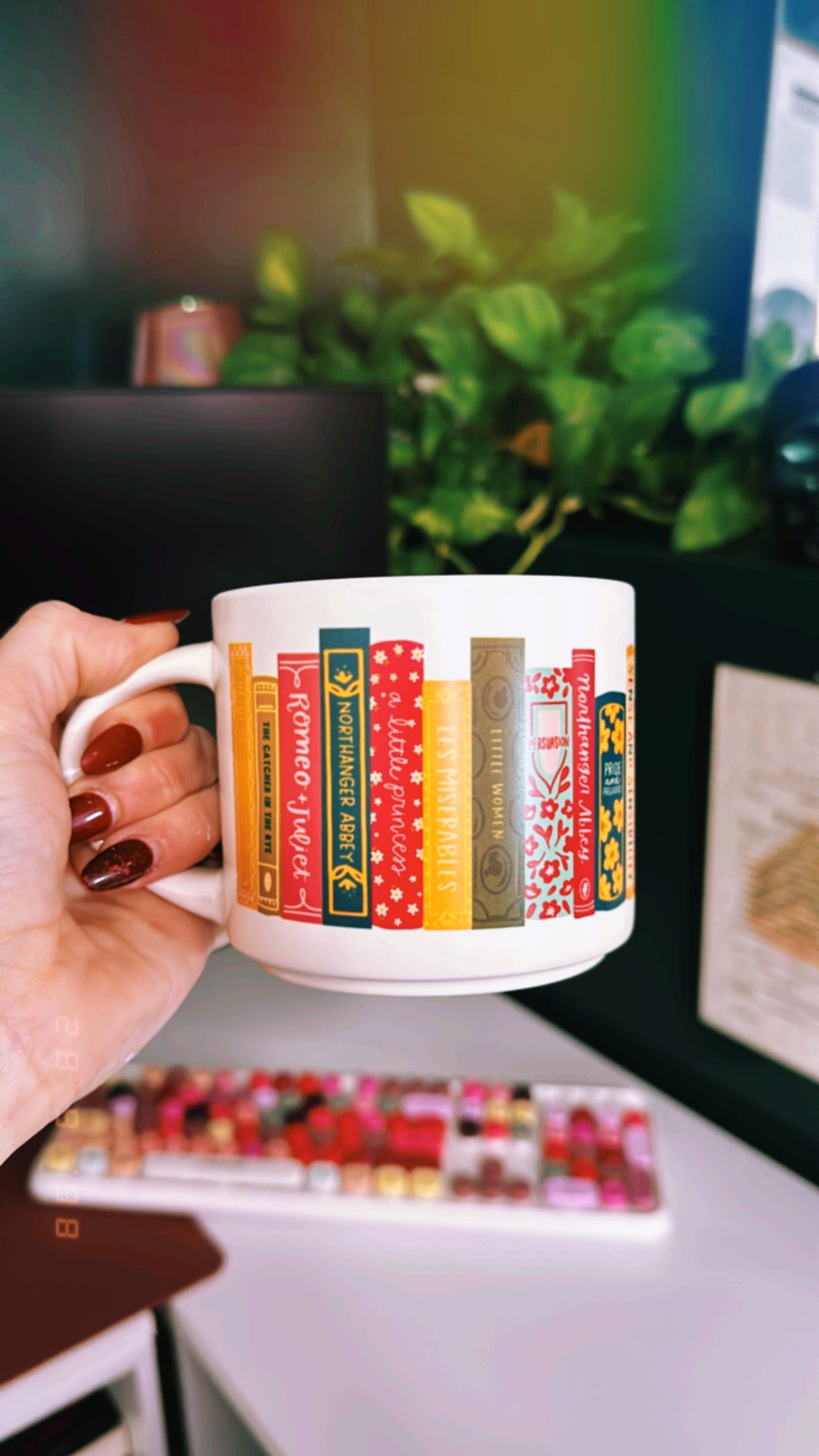 Bookish Coffee Mug 14 oz