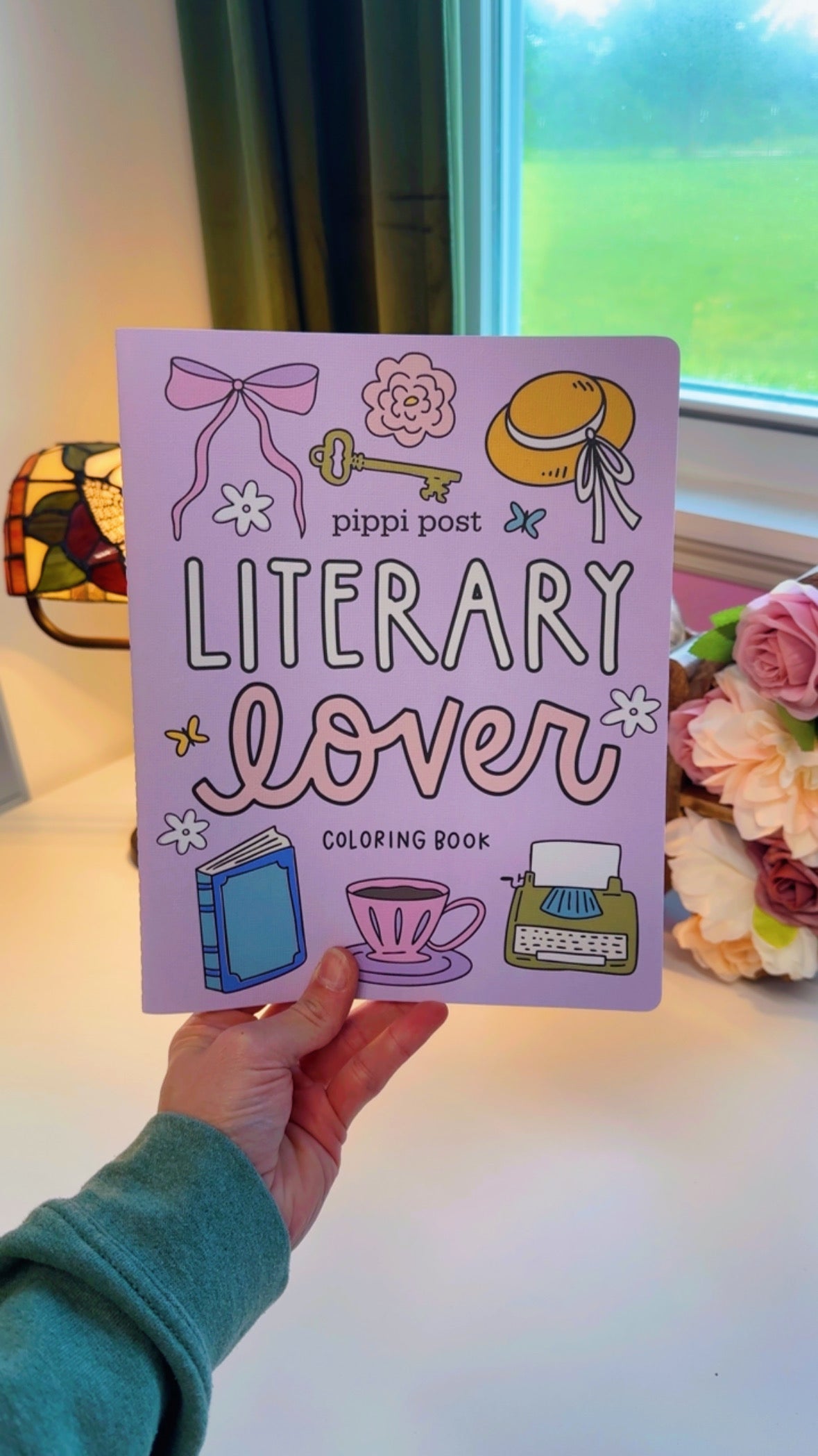 Literary Lovers Coloring Book