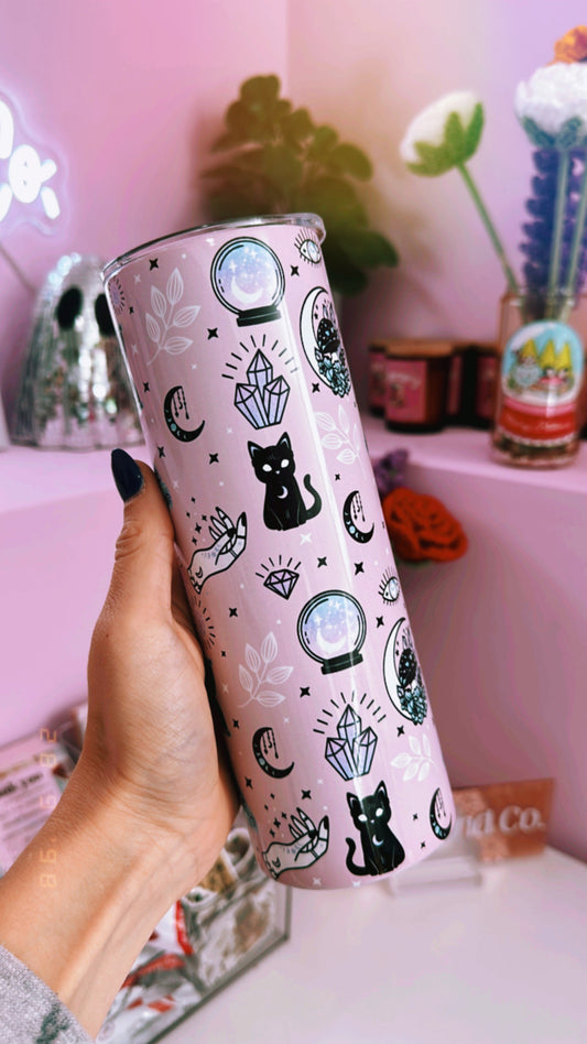 Mystic and Magical Pink 20oz Insulated Tumbler