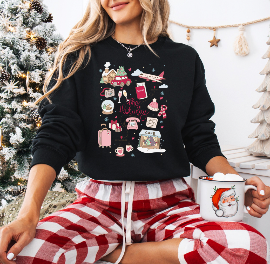The Holiday Crewneck (Black)