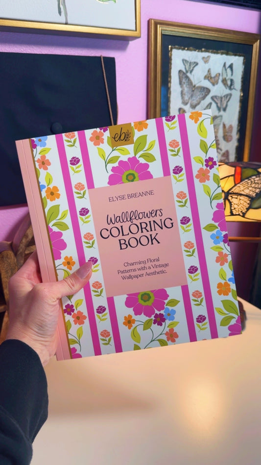 Wallflowers Coloring Book