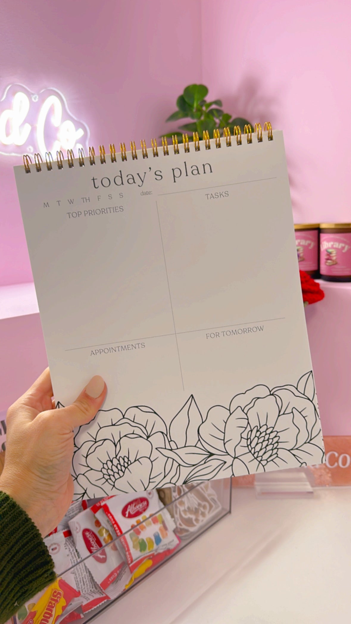 Coloring Daily Planner