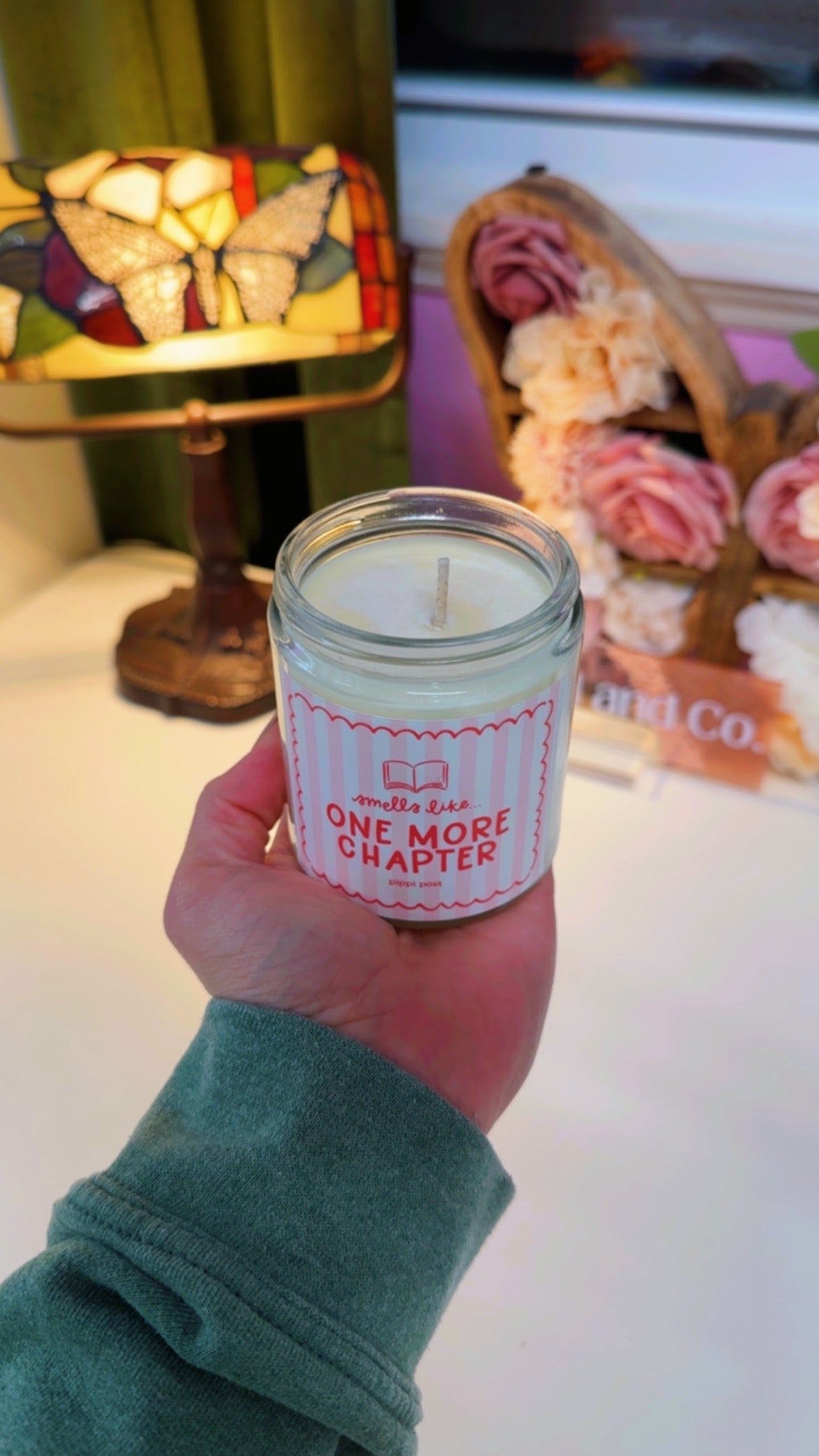 One More Chapter Candle